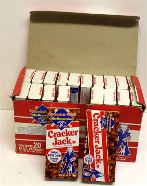 vintage Cracker Jack box